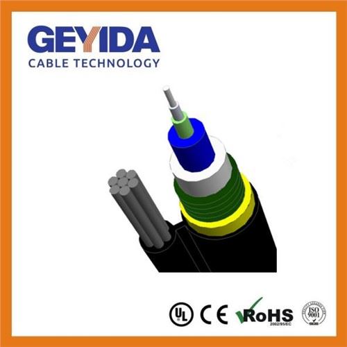Fig 8 Spiral Armored Anti-Rodent Fibre Optic Cable