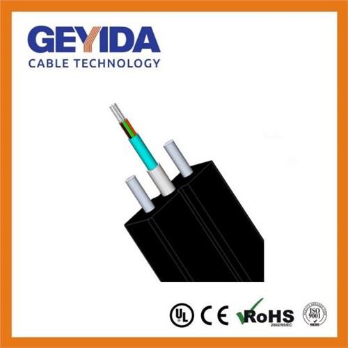 Micro Tube FTTH Flat Indoor Drop Fiber Optic Cable