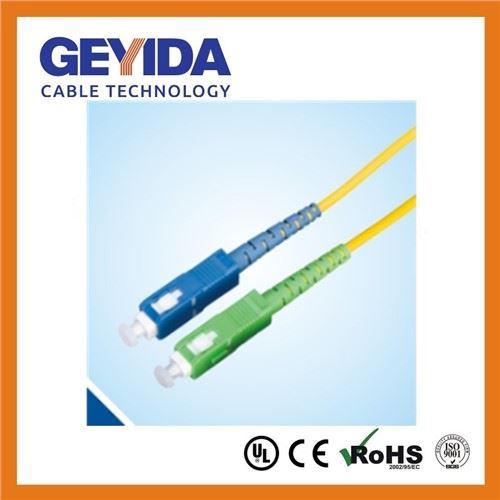 SC/UPC-SC/APC Simplex Fiber Optic Patch Cord