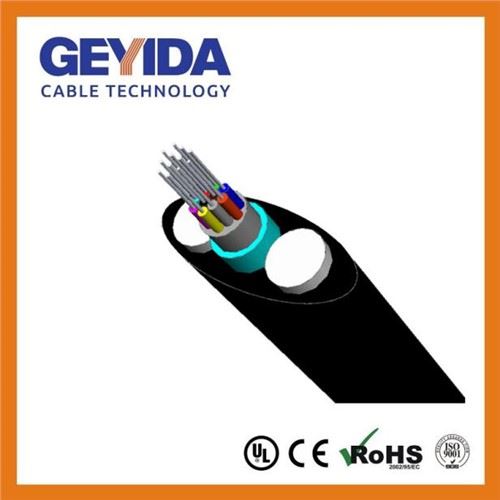 Outdoor Flat Light ADSS Fiber Optic Cable