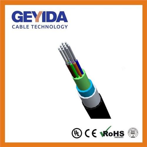 Indoor-Outdoor Dca Optical Fiber Cable