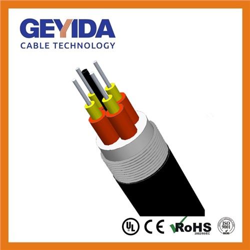 Outdoor Metallic Breakout Fiber Optic Cable