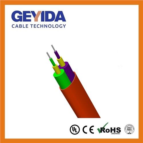 Double Jacket Duplex Flat Indoor Fiber Optic Cable