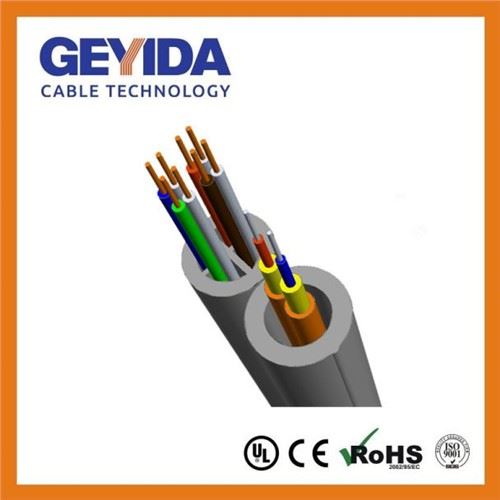 Data-Fiber Hybrid Cable