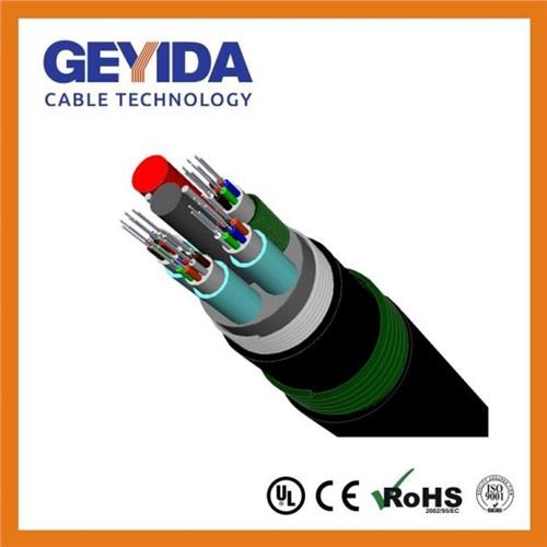 Direct Buried Armored Outdoor Fiber Optic Cable