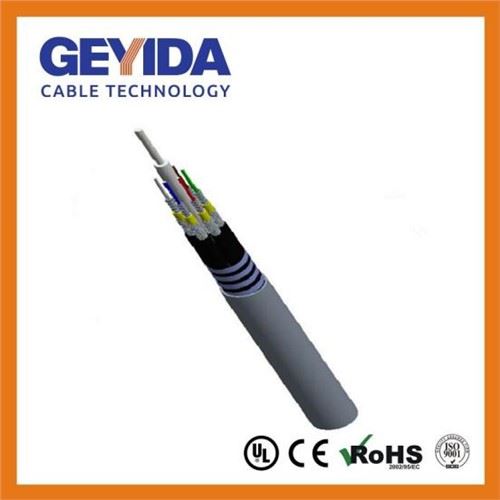 6core Spiral Armored Breakout Optical Fiber Cable