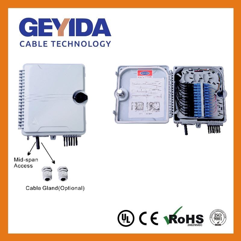 12 Core Fiber Optic Termination Box