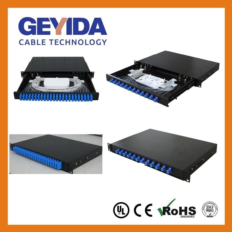 Sliding Fiber Optic Patch Panel